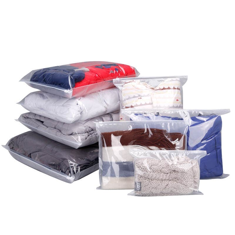 Netno brand clothing bag 26*18*16 one side is highly transparent, one side is frosted environmental protection bag 5