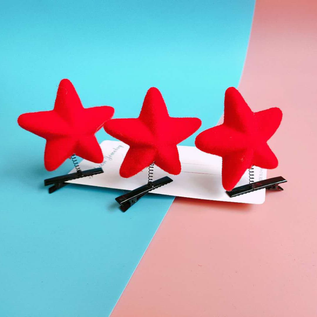 One five-pointed star hairpin