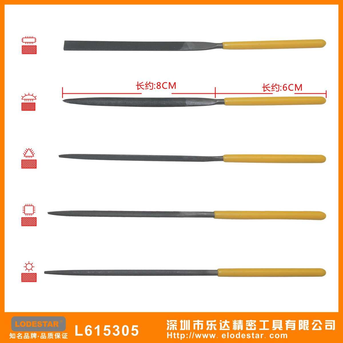 LODESTAR/Leda L615305 Lehimli Polad Yeyə Dəsti, 5 Ədəd 2
