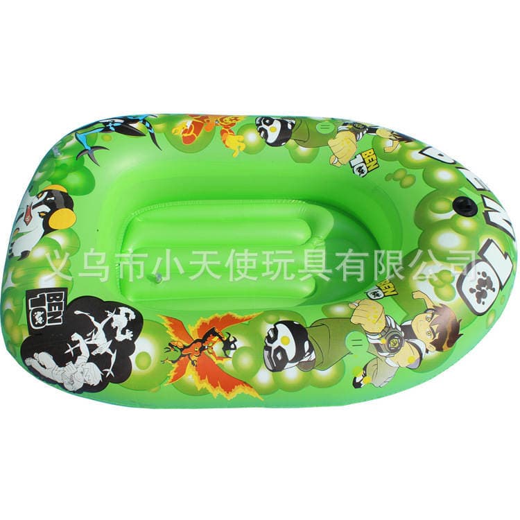 Inflatable Boat Rubber Boat Thickeneded Kidsren's Small Boat Baby Toy Boat Pvc Floating Boat Haiyun Dual Air Room Factory Direct Sale 3
