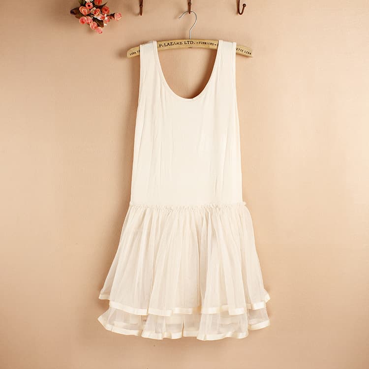 Vest off-white