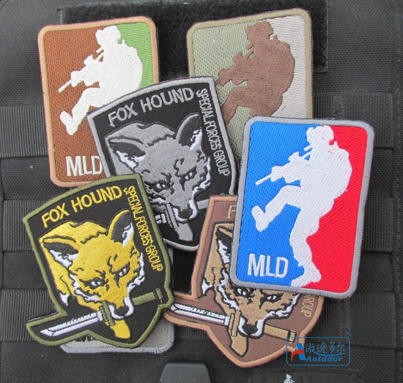 Haike Outdoor Embroidered Cloth Sticker Breaks Into the Door and Enters the Velcro Epilogue Cool Tactical Patch Morale Sticker Backpack Sticker Sticker 2