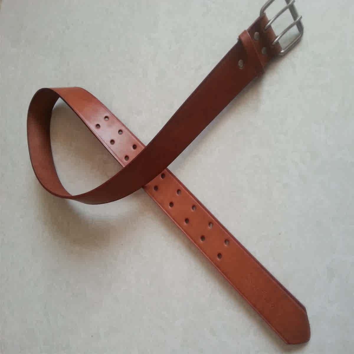 Factory supply electrician belt cowhide belt cowhide belt electrician belt men's leather belt 3