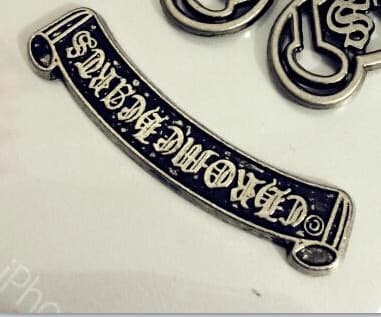 Old silver non-porous strip M33