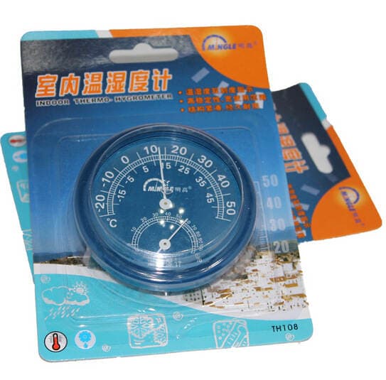 Minggao Th108 Yüksək Dəqiqliqli Divara Quraşdırılan Dairəvi Daxili Temperatur və Rütubət Ölçən 5