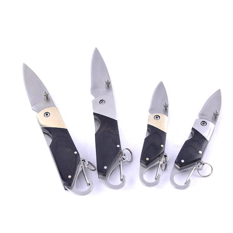 QQ small folding knife stainless steel small knife folding knife multi-functional household fruit knife portable outdoor knife 2