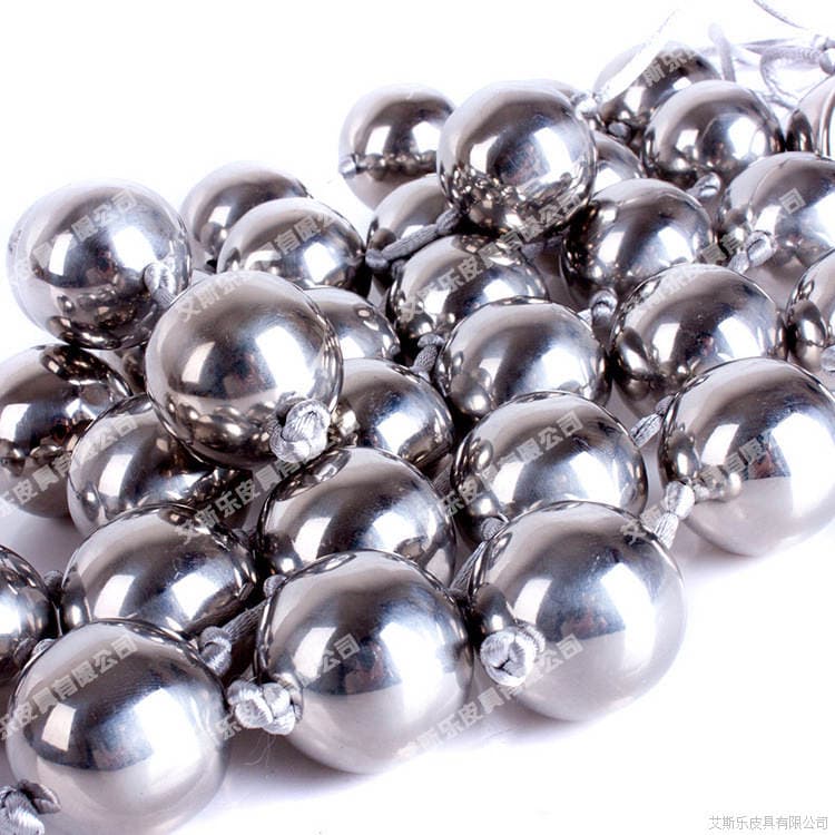 Adult sex toys men's G-spot female masturbation device anal stainless steel ball pulling beads anal expander anal plug 4