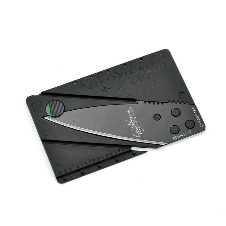 Kredit kartı ölçüsündə qatlanan bıçaq / mini portativ alət bıçağı 3