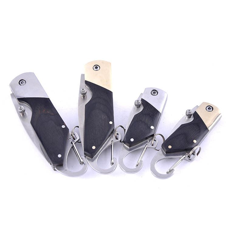 QQ small folding knife stainless steel small knife folding knife multi-functional household fruit knife portable outdoor knife 3