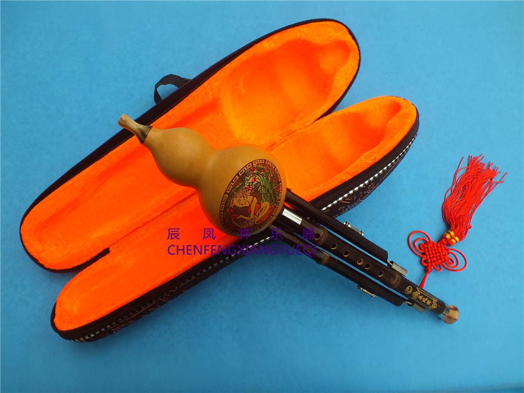 Hulusi Bawu Purple Bamboo three-tone detachable factory direct Yunnan unlicensed custom Hulusi China saxophone 1