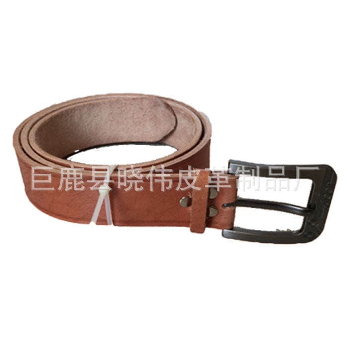Wholesale men's cowhide electrician belt cowhide pin buckle belt labor protection belt cowhide electrician belt 3
