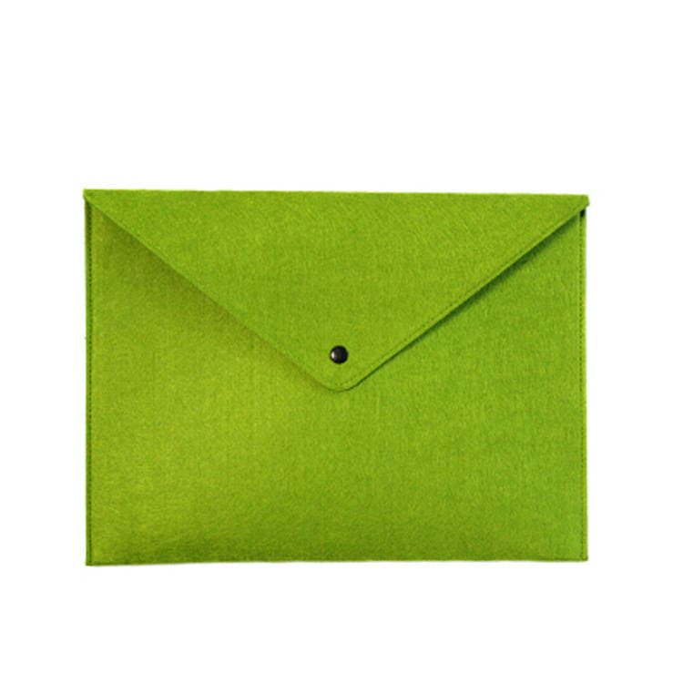 Factory wholesale fashion felt hand bag computer bag single button tablet computer bag felt computer bag 4