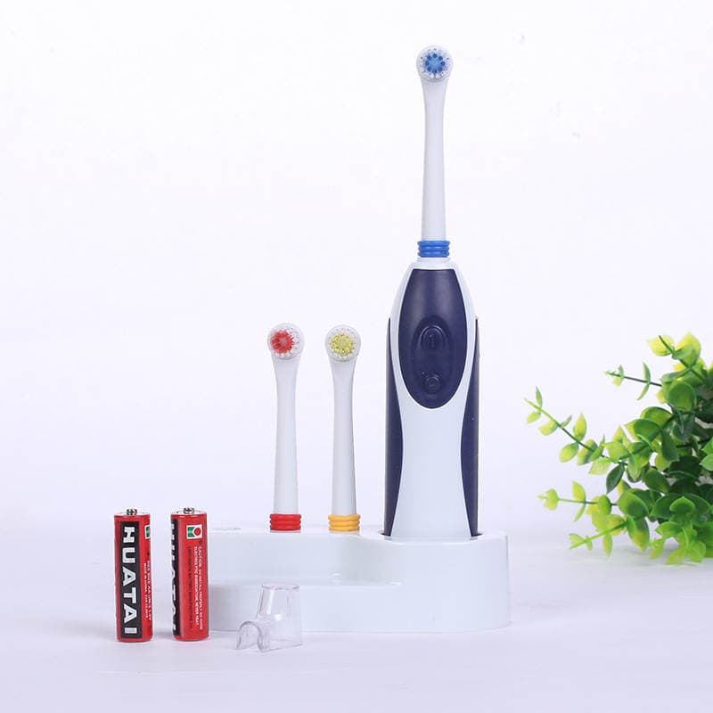 Ailəvi Batareyalı Fırlanan Elektrik Diş Fırçası Dəsti, 3 Başlıqlı, G-07 3
