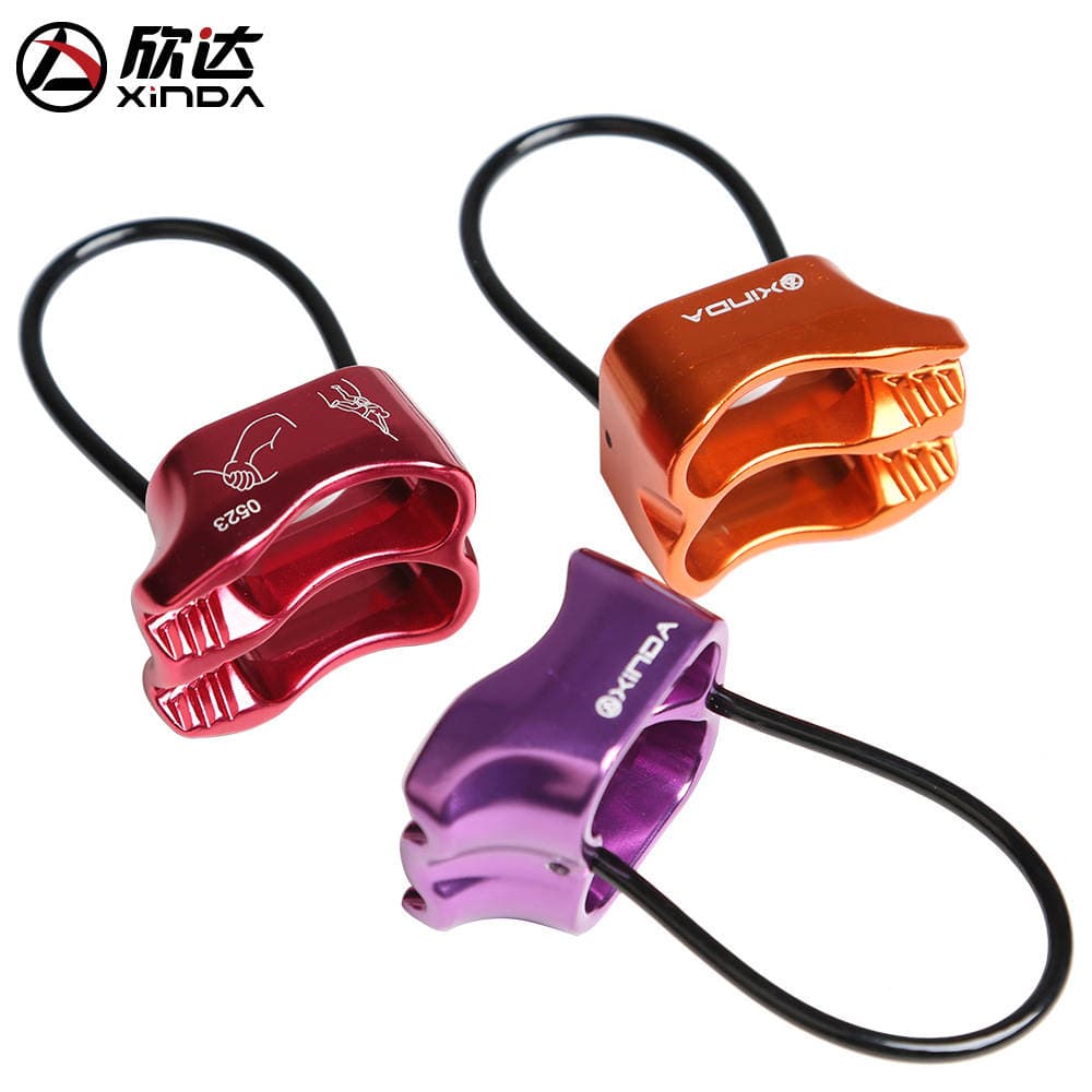 Xinda Outdoor High Altitude Descend High-rise Descend Descend ATC Protector Rapid Descend Cable Descend Rock Climbing Equipment Supplies 3