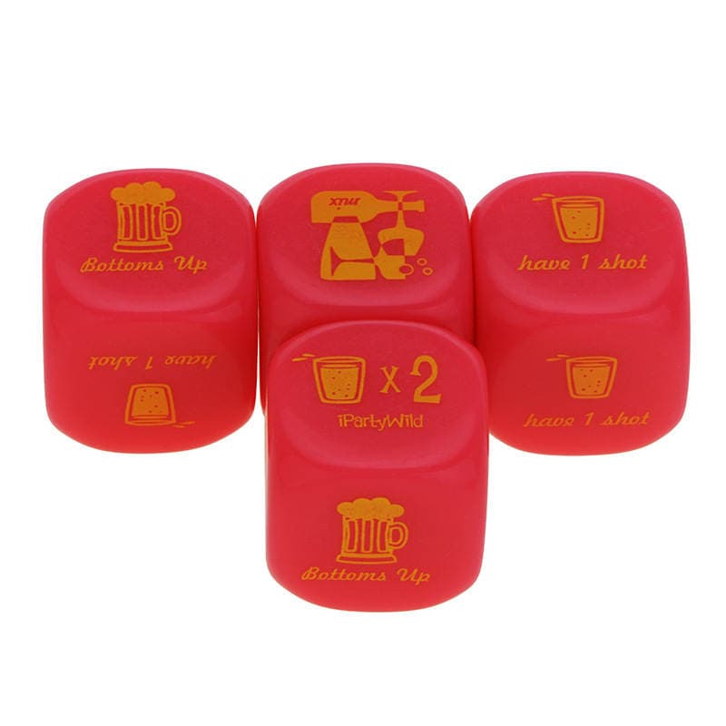 Factory Customized 2.0cm Dice Acrylic Game Accessories Dice Early Education Kidsren's Teaching Supplies Printed Logo 2