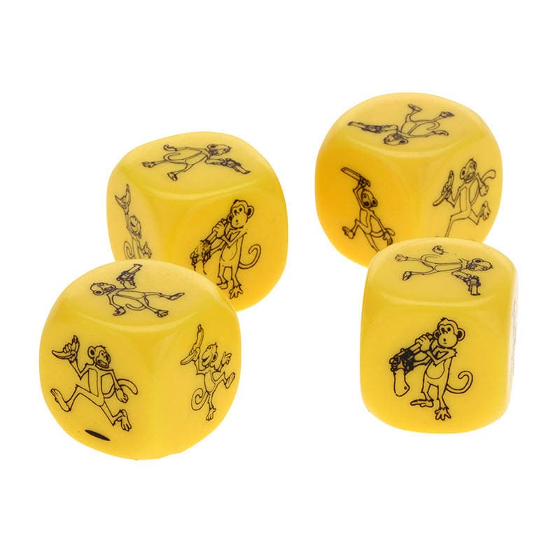 Factory Customized 2.0cm Dice Acrylic Game Accessories Dice Early Education Kidsren's Teaching Supplies Printed Logo 3