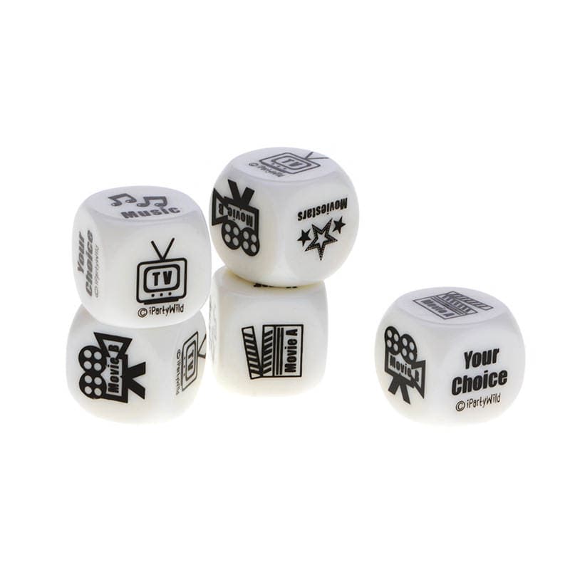 Factory Customized 2.0cm Dice Acrylic Game Accessories Dice Early Education Kidsren's Teaching Supplies Printed Logo 1
