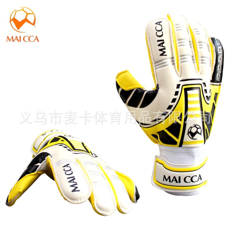 Maicca Professional Kidsren's Football Gloves with Finger Guards Adult Goalkeeper Gloves Gantry Goalkeeper Gloves 2