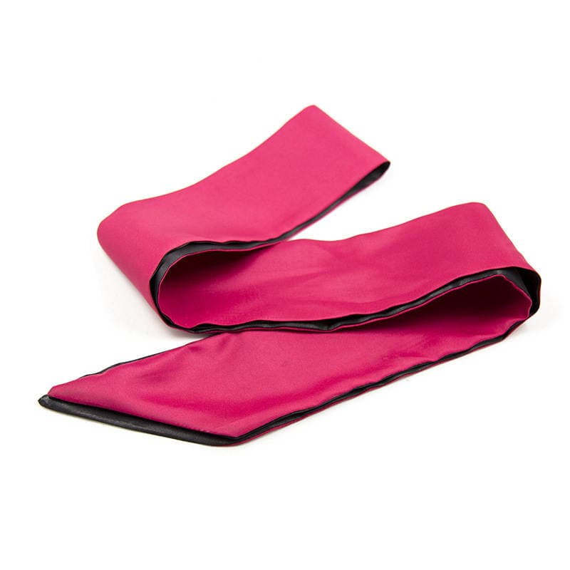 Cross-border source of adult sex toys Sade cloth eye mask training Sex Game eye mask black red lengthening eye mask 4