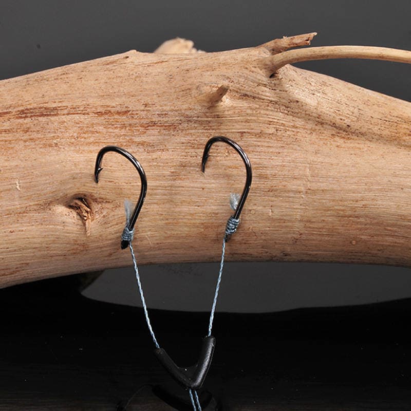 Spot supply of Izu Isaini Hercules double hook tied sub-line fishhook position adjustment double hook fishhook wholesale 2
