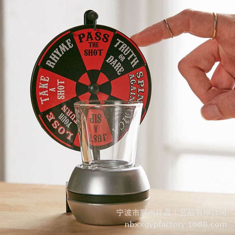 Manufacturer's Best-selling Drinking Turntable Wine Glass Bar Drinking Entertainment Supplies Drinking Aid Toy Whe 1
