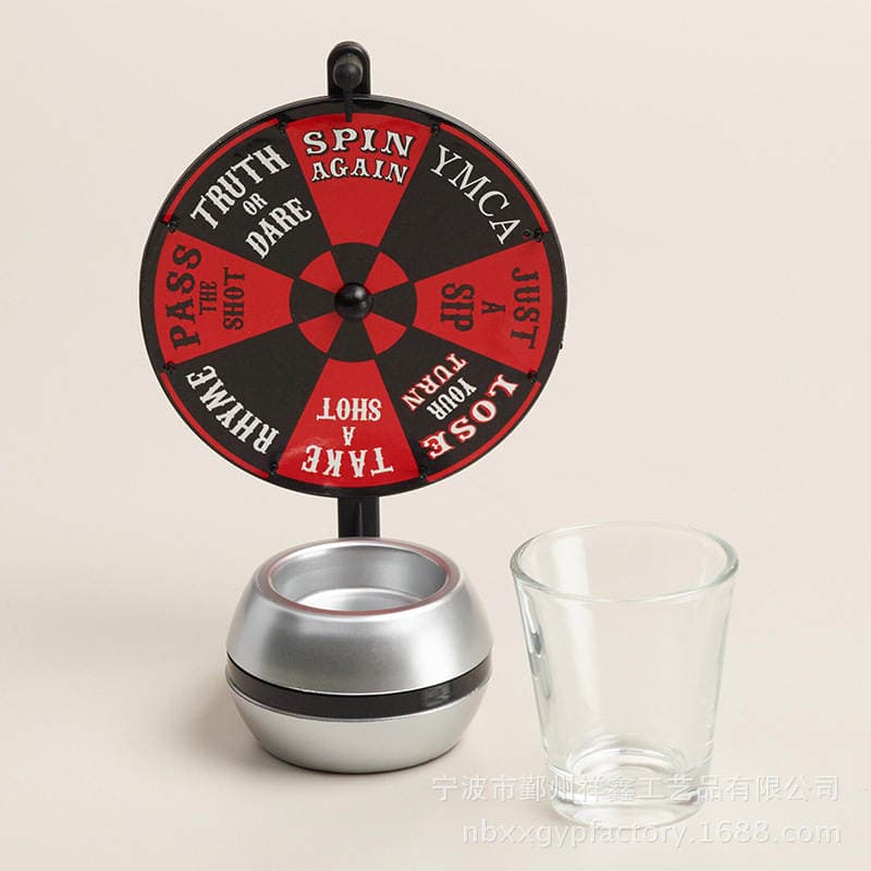 Manufacturer's Best-selling Drinking Turntable Wine Glass Bar Drinking Entertainment Supplies Drinking Aid Toy Whe 4