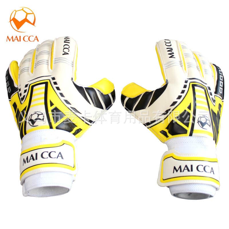 Maicca Professional Kidsren's Football Gloves with Finger Guards Adult Goalkeeper Gloves Gantry Goalkeeper Gloves 3