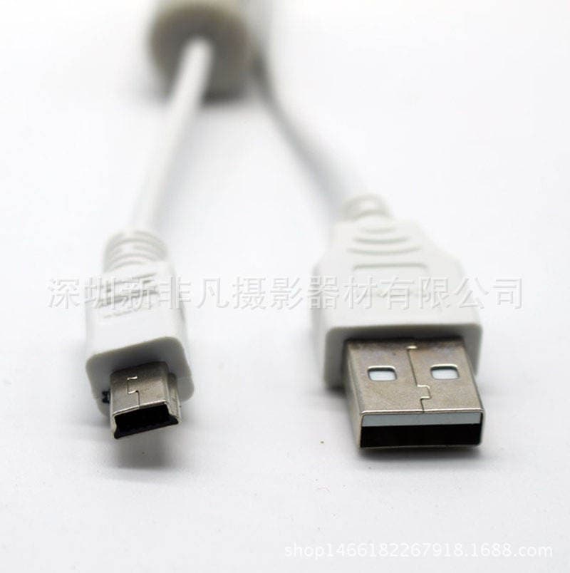 Canon 550D, 600D, 650D, 700D, 60D, 70D, 5D2, 5D3, 6D, 80D modelləri üçün USB məlumat kabeli 1