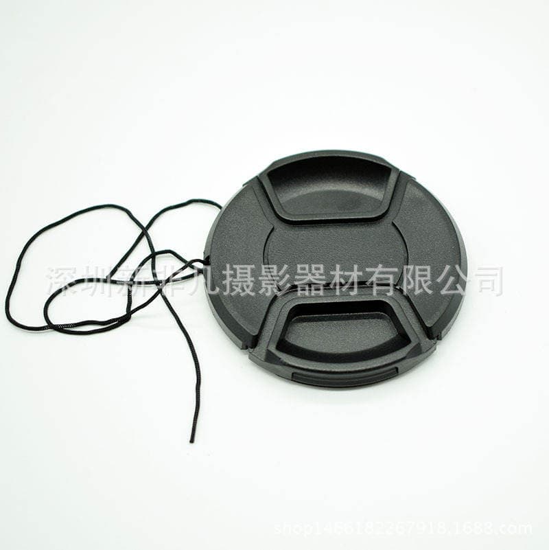 Lens cover 37/40.5/43/46/49/52/55/58/62/67/72/77/82mm middle pinch cover with rope 3