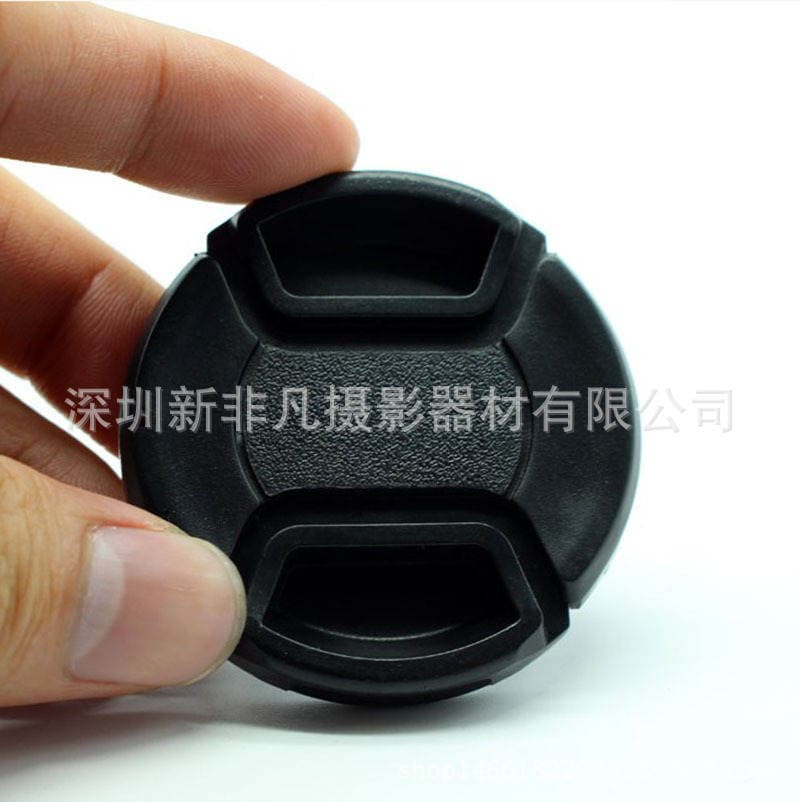 Lens cover 37/40.5/43/46/49/52/55/58/62/67/72/77/82mm middle pinch cover with rope 1
