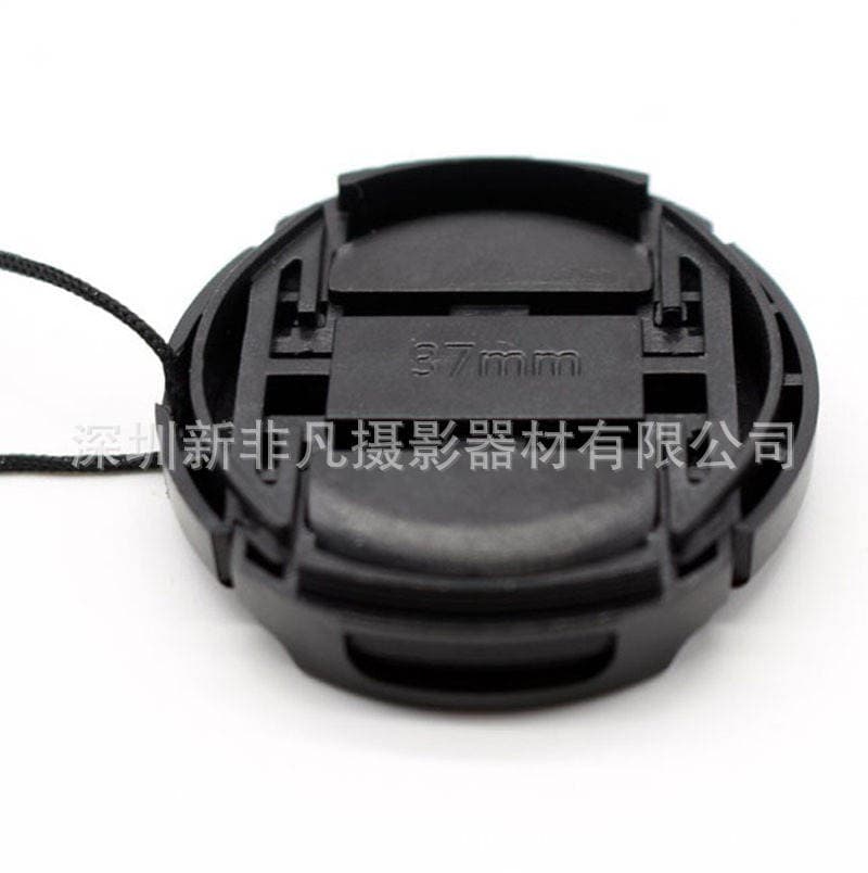 Lens cover 37/40.5/43/46/49/52/55/58/62/67/72/77/82mm middle pinch cover with rope 2