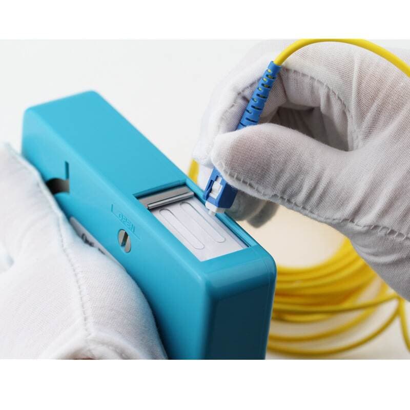 Original Optical Fiber Cleaner Magnifier Microscope Cleaning Rod Optical Fiber Connector End Face Cleaning Inspection Kit 2