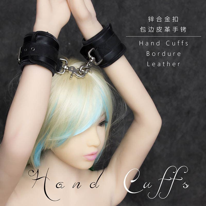 SM Supplies Gender Fun Tune Leather Handcuffs Couple Game Flirting Toys Wrapping Handcuffs Foreign Trade Sources 2