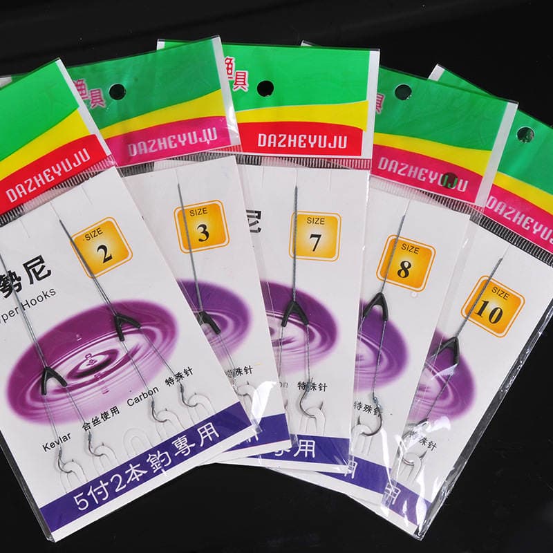 Spot supply of Izu Isaini Hercules double hook tied sub-line fishhook position adjustment double hook fishhook wholesale 3