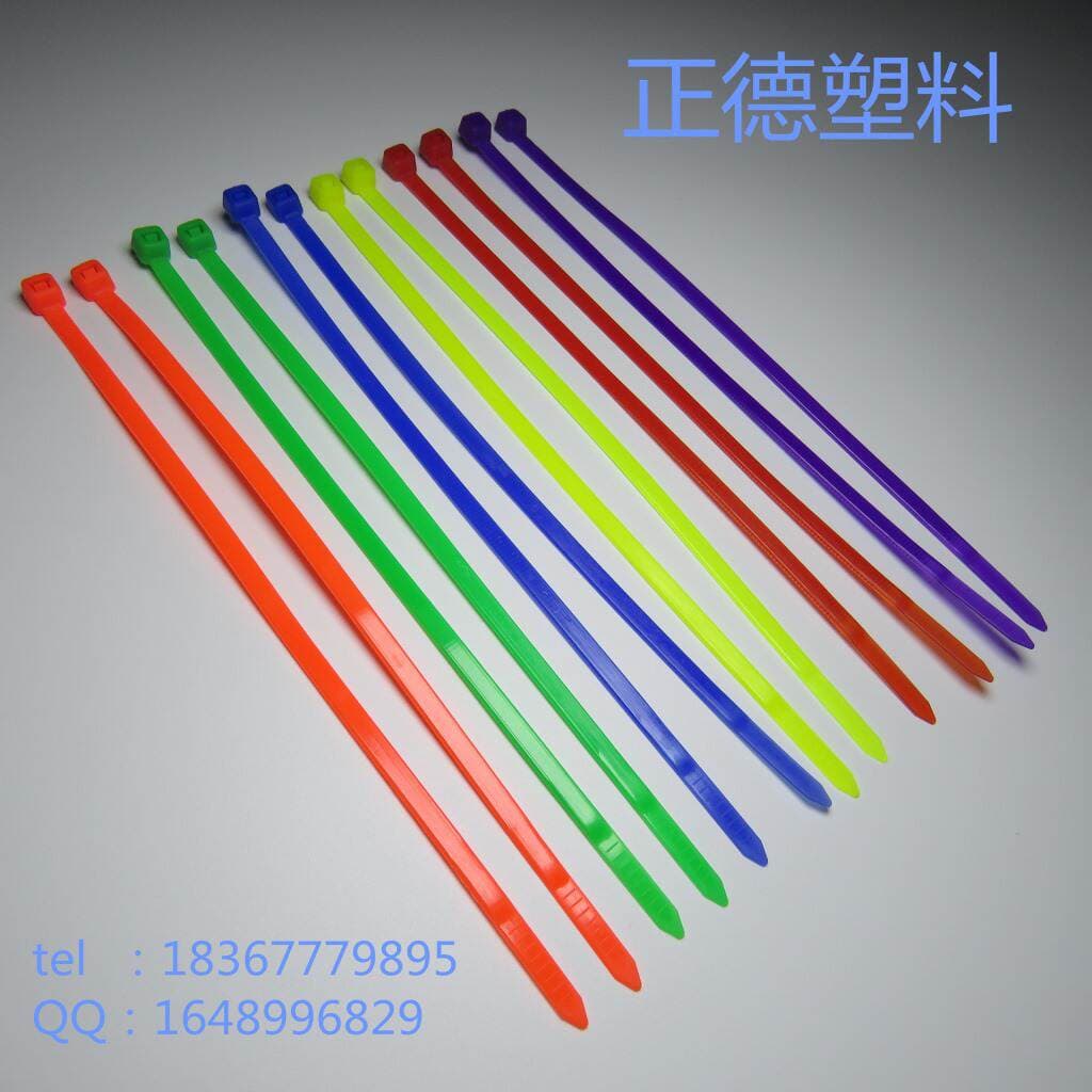 Rəngli neylon kabel bağları, 3x200 mm, 12 rəng, 100 ədəd/paket 3