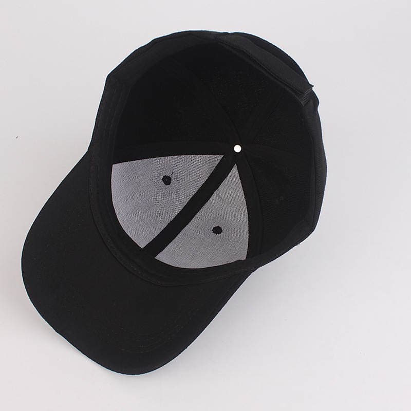South Korea men and women couple light board no word baseball cap solid color sports collective class cap custom embroidered peaked cap travel 3