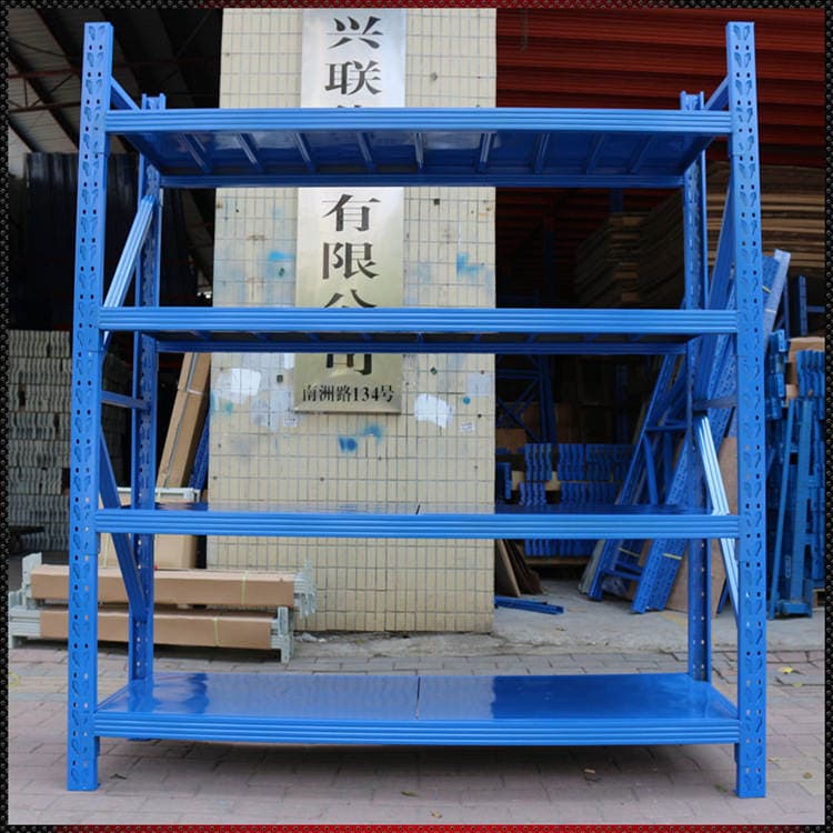Xinglian shelf wholesale material warehouse iron shelf shelf factory Light Medium Heavy storage warehouse shelf 3