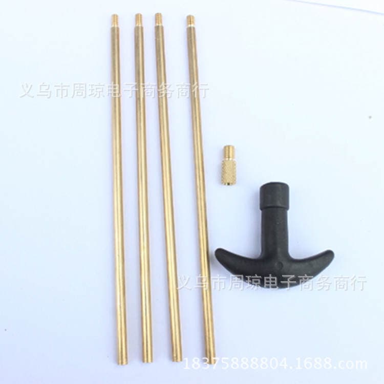 AliExpress hot sale 6 piece set of brass tube brush cleaning rod gun brush series accessories through strip brush 2
