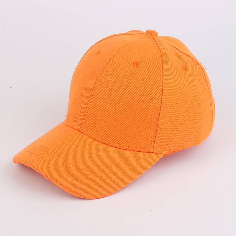 Light board baseball cap-Orange