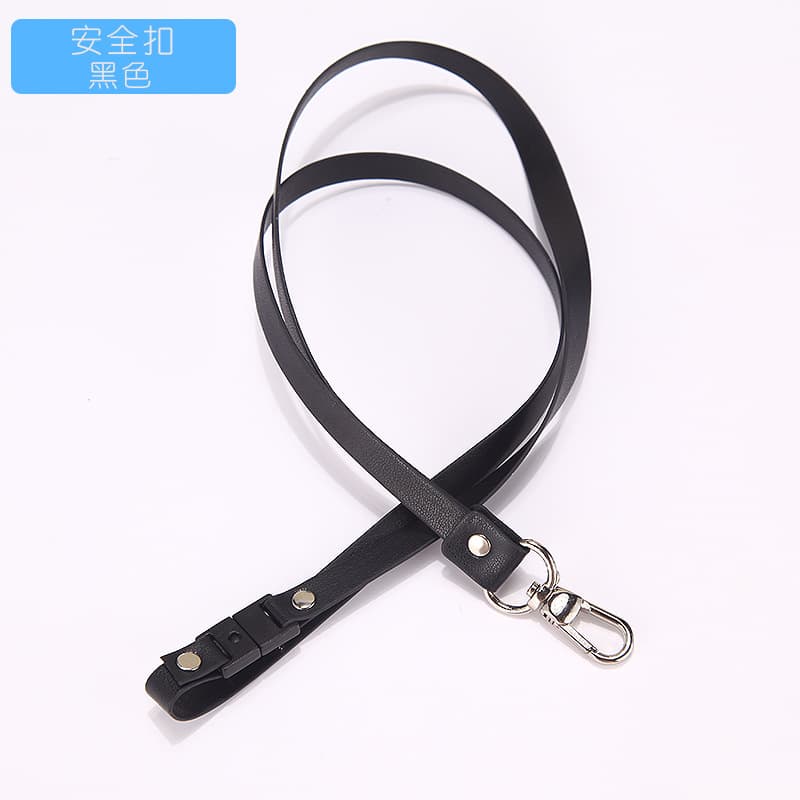 Black with safety buckle