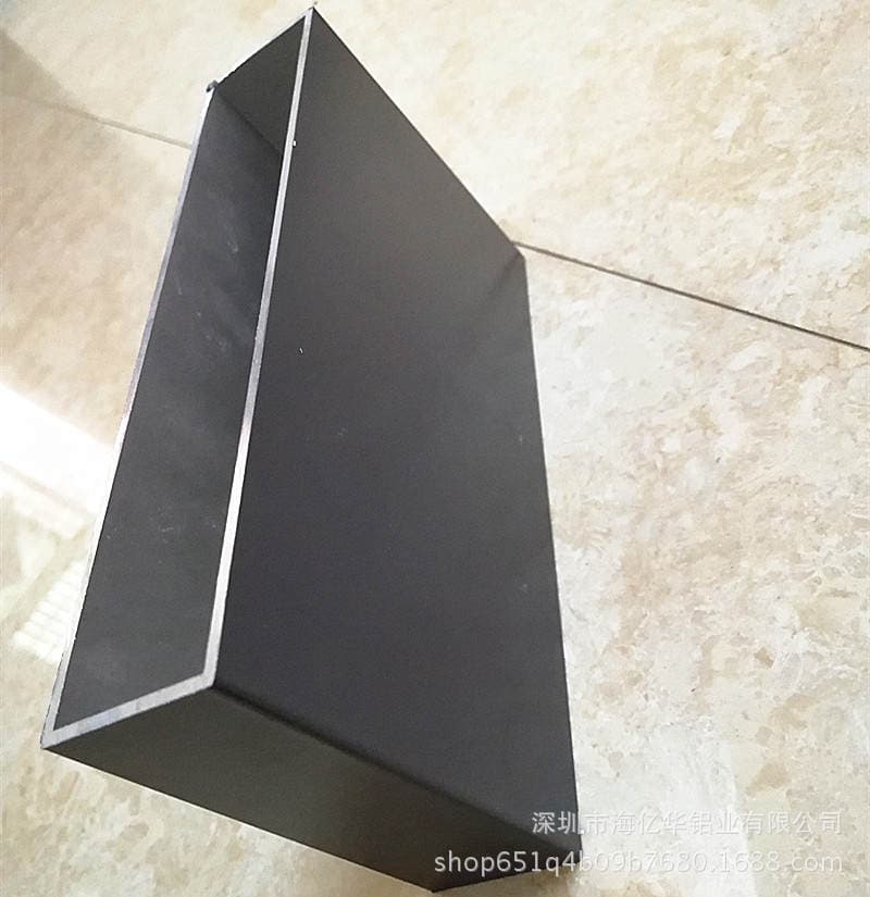 Aluminum Alloy Square Spray Pattern Aluminum Square Tube Sand Pattern Gray Aluminum Square Tube Large Quantity in Stock Complete Specifications Colored Aluminum Square Tube 2