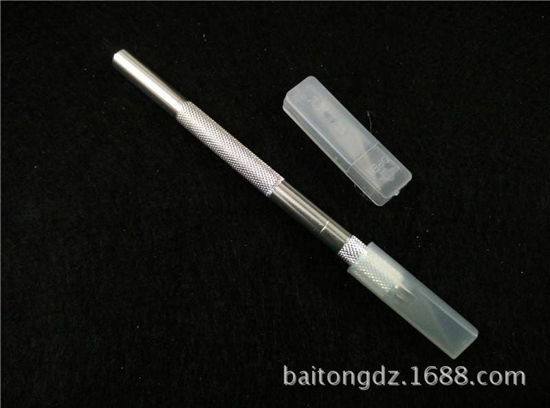 Handmade Model Engraving Knife Paper Scissors Mobile Phone Film Carving Knife Art Surgical Blade Plastic Trimming Knife 5