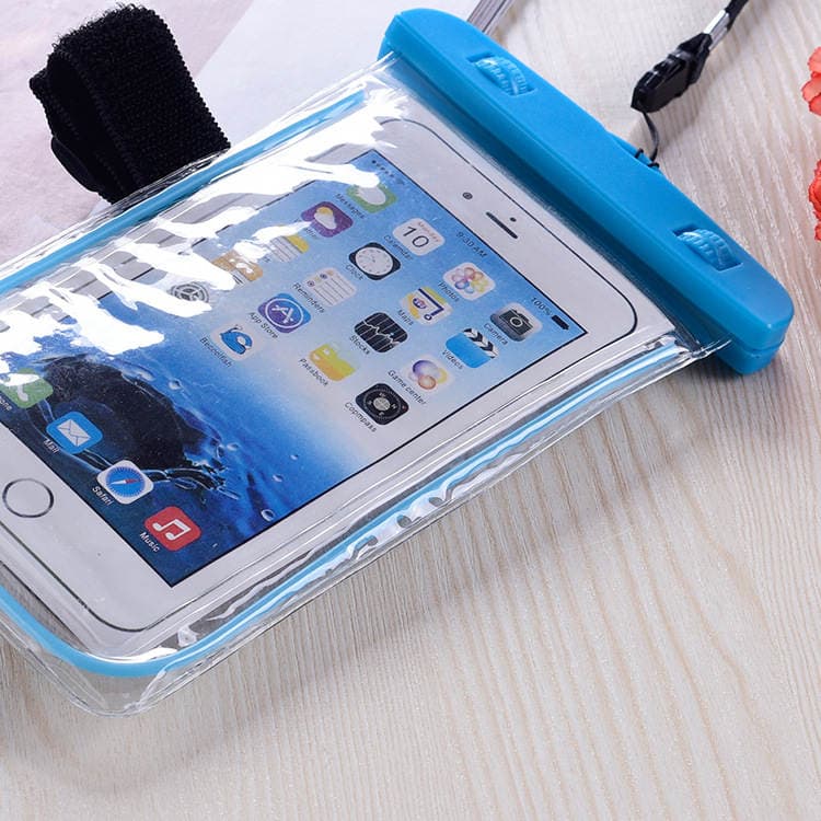 Luminous Mobile Phone Waterproof Bag, Hot Spring Diving Swimming Bag, Outdoor Transparent Sealed Waterproof Case, Waterproof Fabric 4