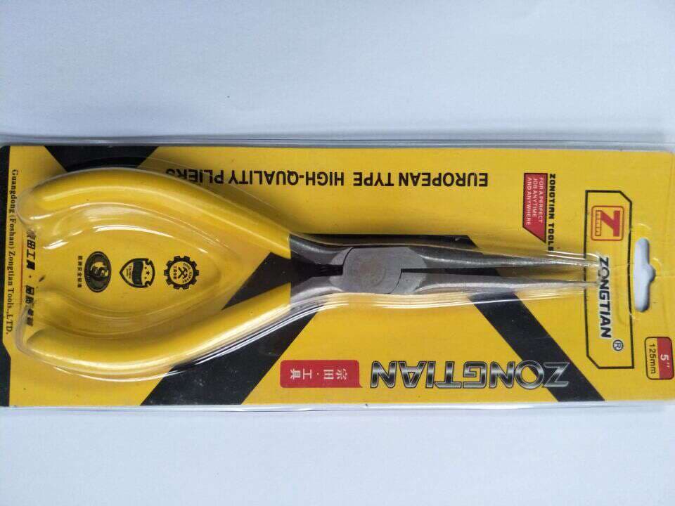 Sales clock tools needle-nose pliers oblique-nose pliers long-nose pliers wire pliers can make belt holes and cut lines 5