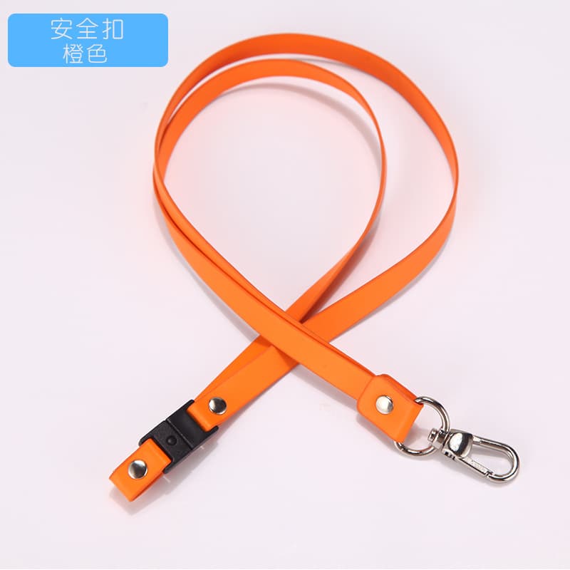 Orange belt safety buckle