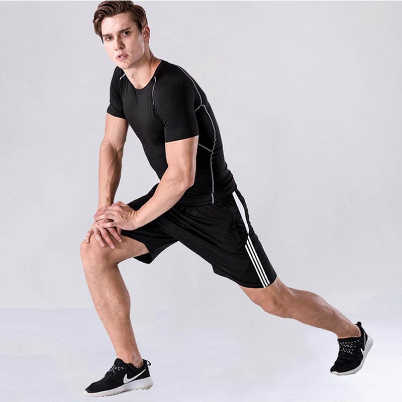 Three bars Sports Basketball shorts breathable large size loose fitness pants running casual pants a generation of spot 5