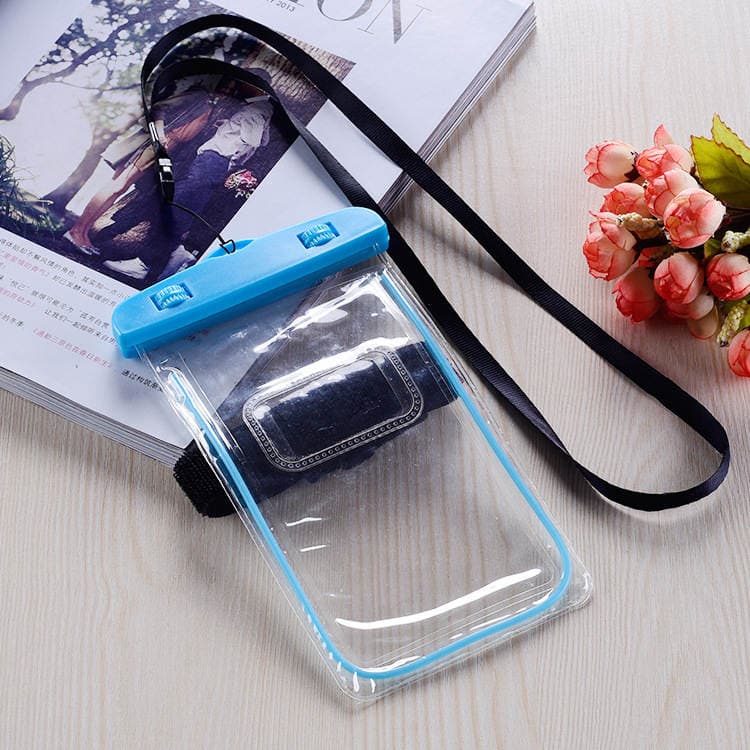 Luminous Mobile Phone Waterproof Bag, Hot Spring Diving Swimming Bag, Outdoor Transparent Sealed Waterproof Case, Waterproof Fabric 2