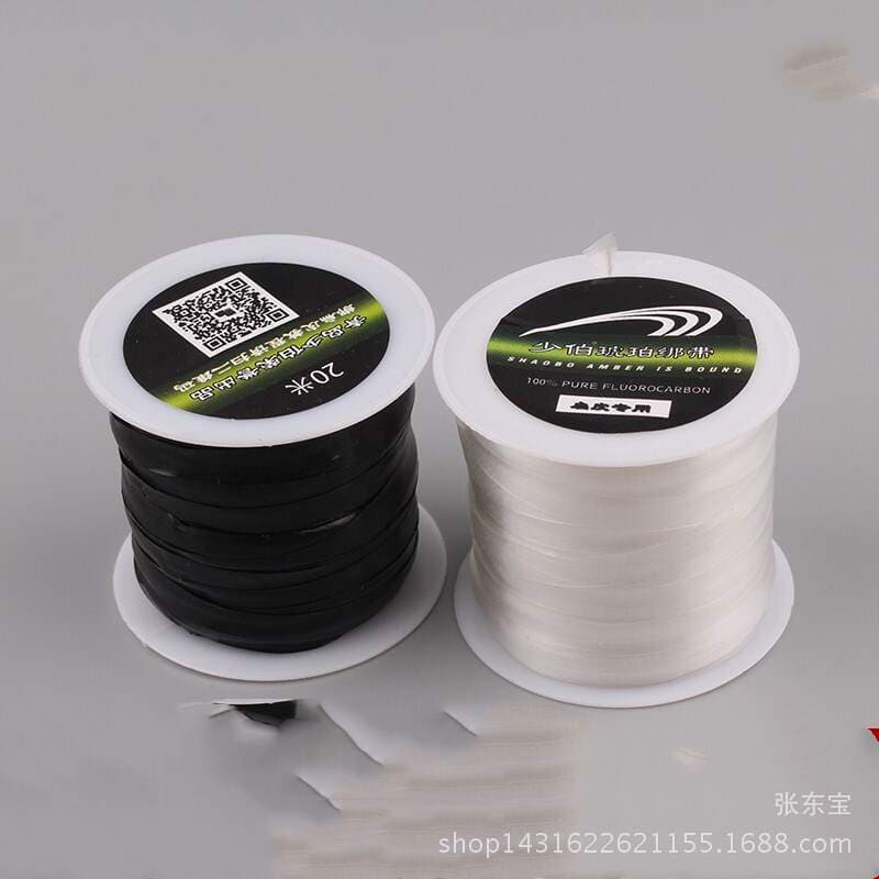 New Amber band tie band Slingshot accessories traditional card ball flat leather round rubber band flat rubber band Universal 20 m strap 3