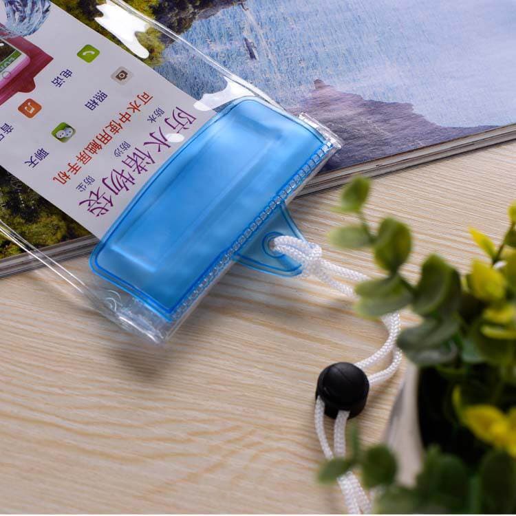 Factory Direct supply high quality touch screen mobile phone waterproof bag HD transparent sealed outdoor swimming drifting mobile phone waterproof bag 3