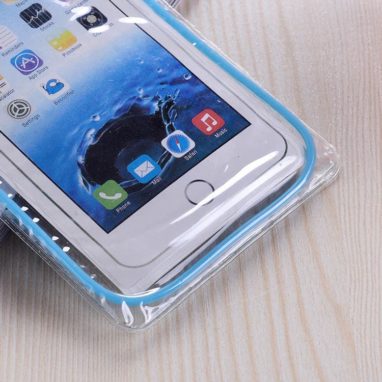 Luminous Mobile Phone Waterproof Bag, Hot Spring Diving Swimming Bag, Outdoor Transparent Sealed Waterproof Case, Waterproof Fabric 5